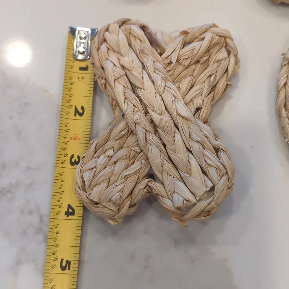 Woven Tan XO Decor Set - Picture 3 of 9